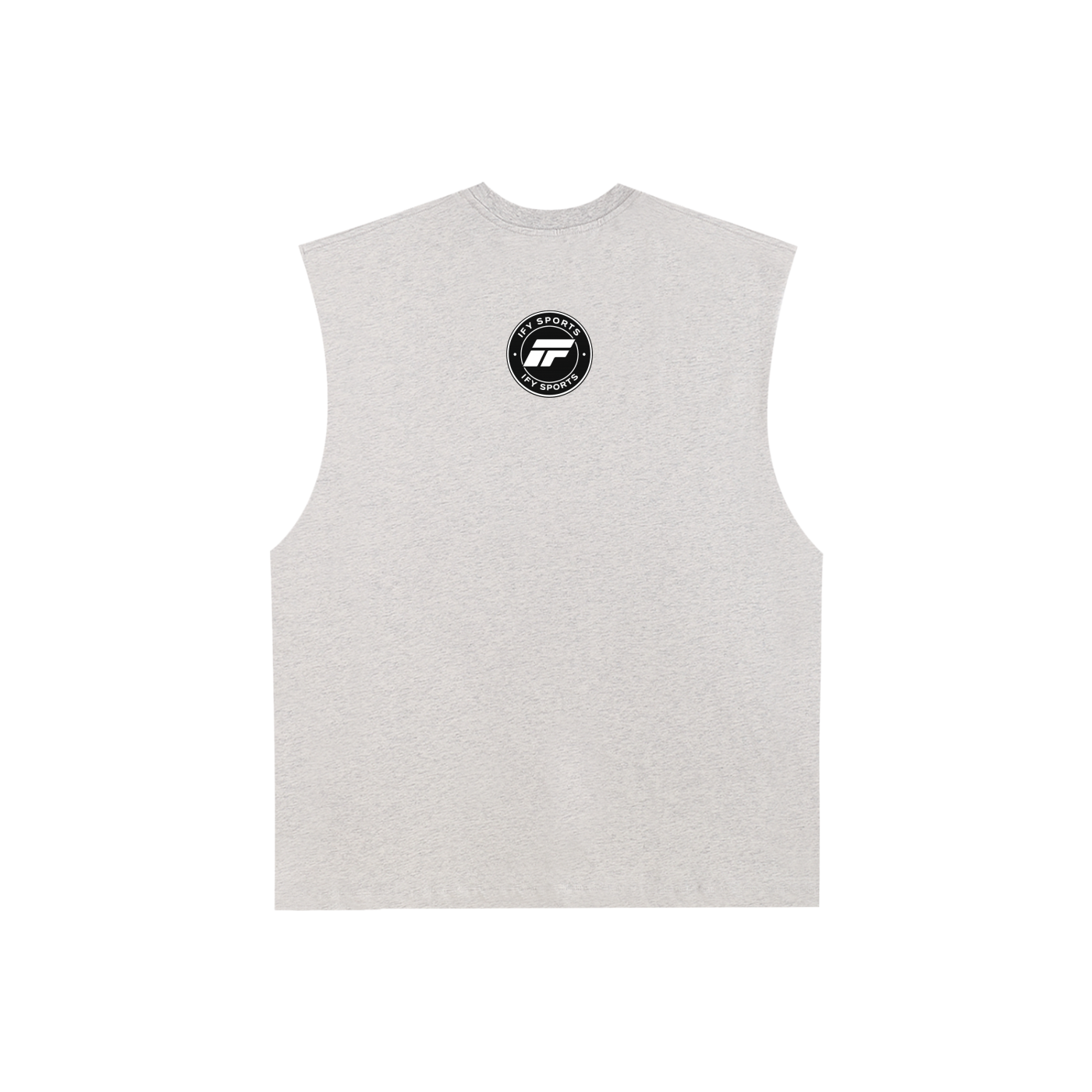 Raw Edge Cotton Tank Top