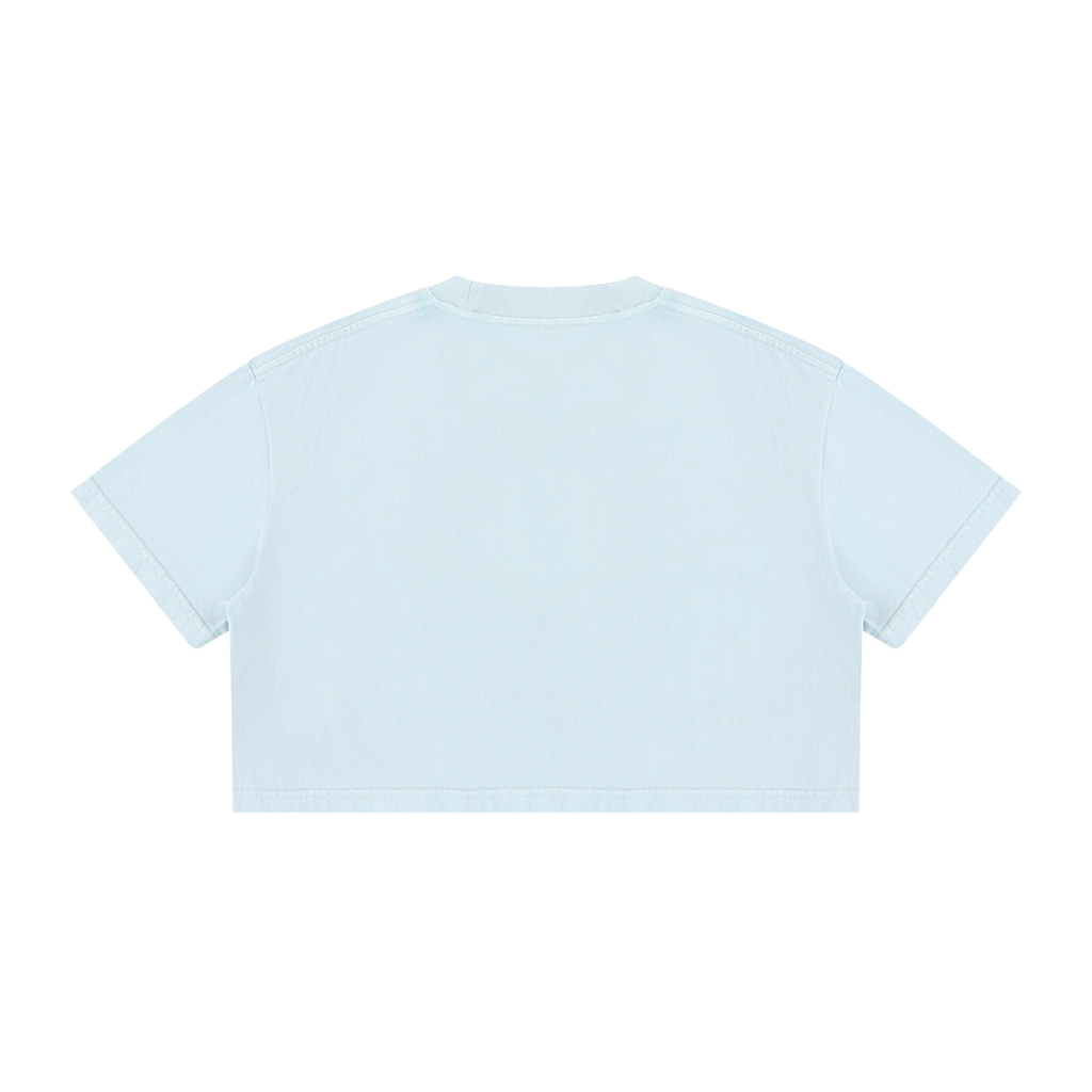 Elevate Your Wardrobe with Our Women's Cotton Crop T-Shirt