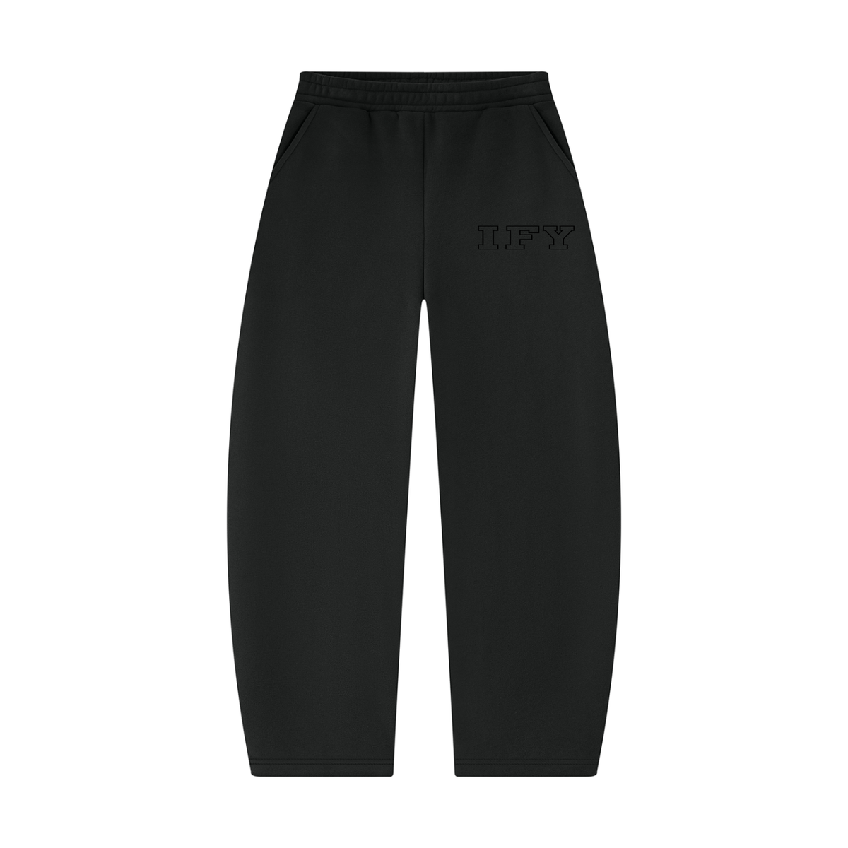 Unisex Barrel-Leg Sweatpants