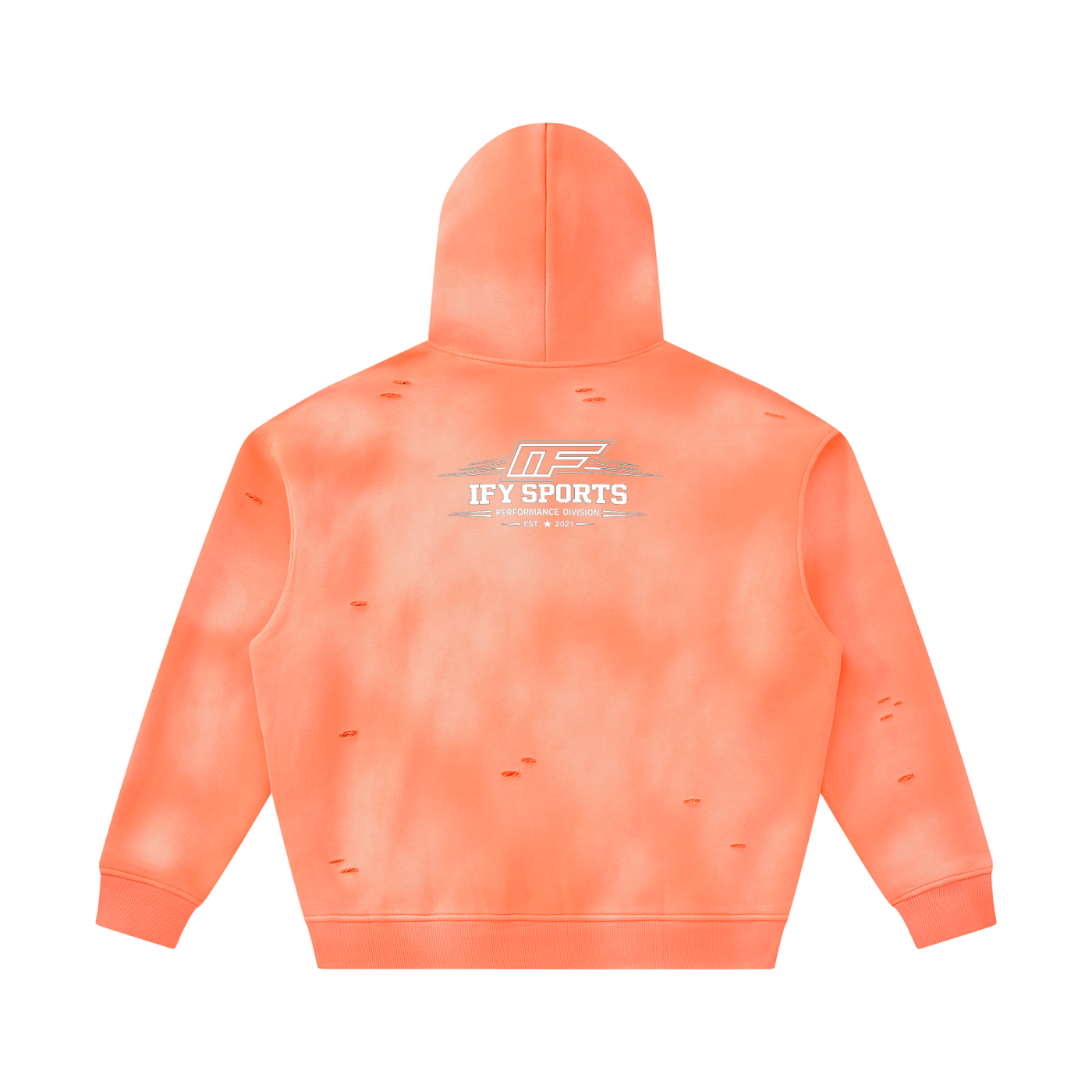 Unisex Frayed Fleece Hoodie: Your Go-To for Comfort and Style