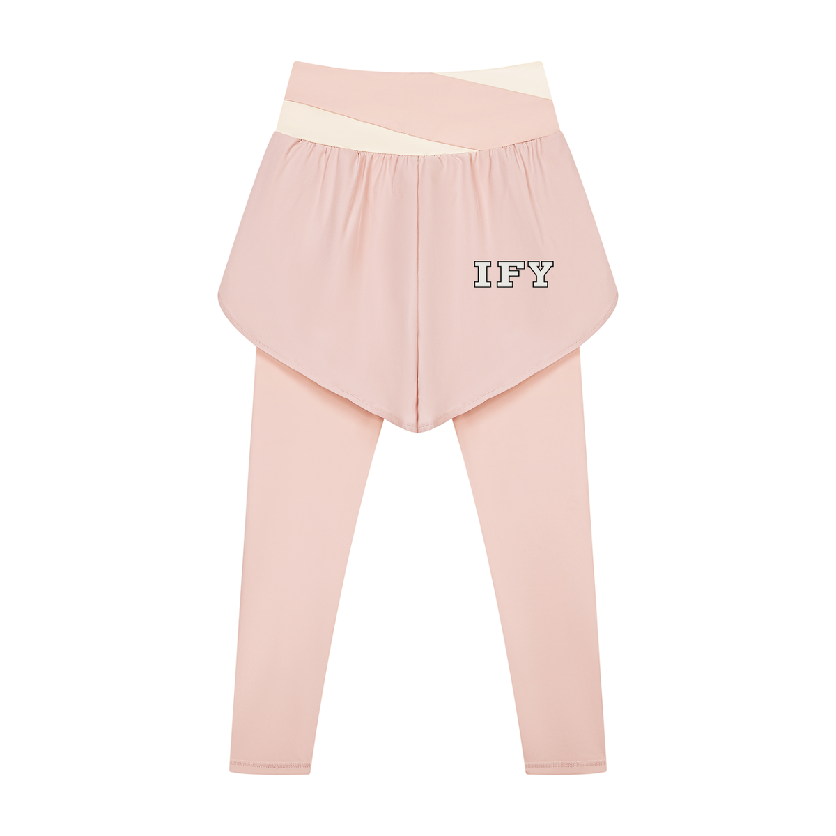 Panelled High-Waisted Yoga Leggings