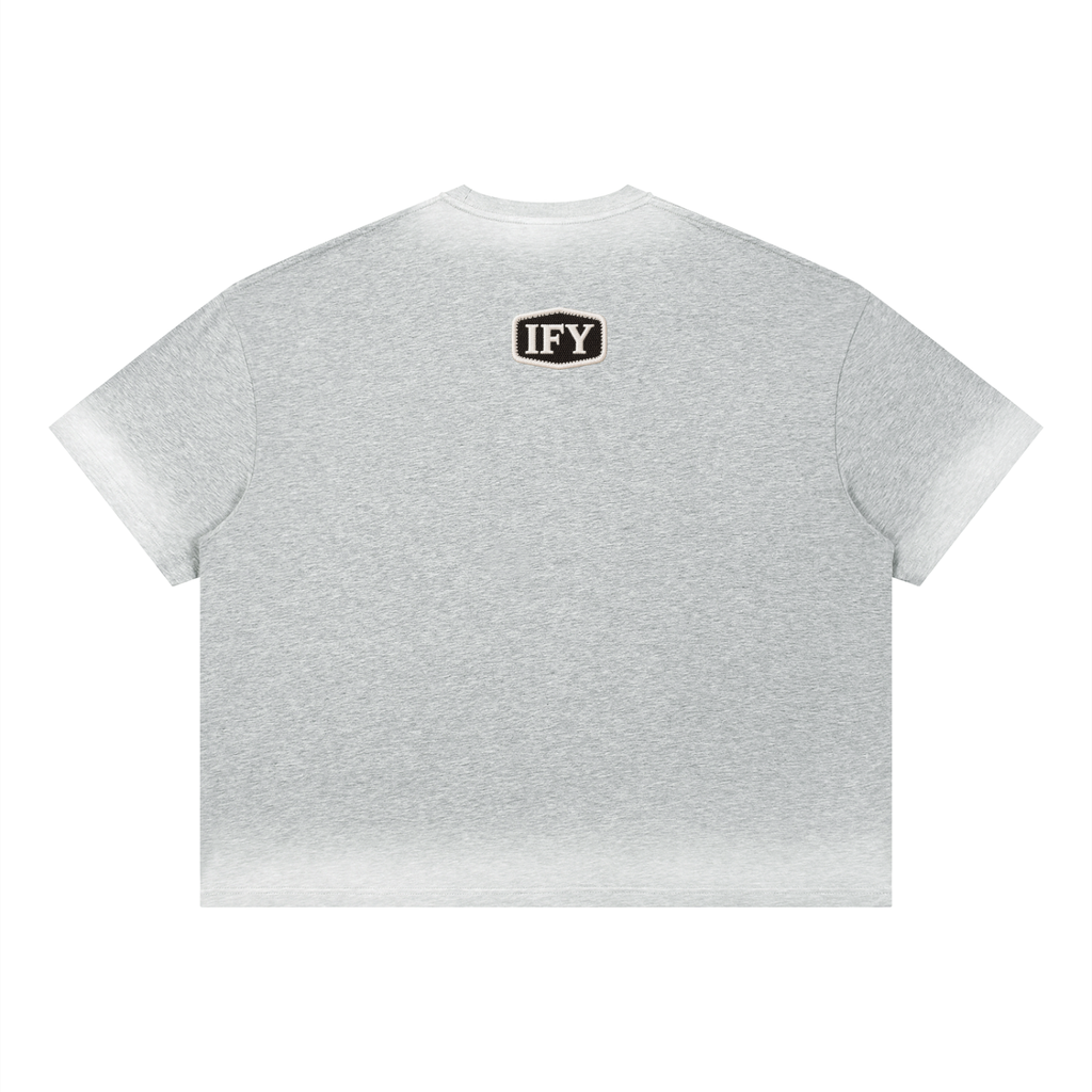 Unisex Boxy Sunfade Vintage Wash T-Shirt