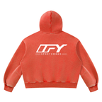 Unisex Vintage Wash Boxy Fleece Hoodie