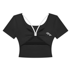 Women's Color Block Yoga T-Shirt