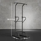 Power Tower Dip Station Pull Up Bar Multi-Function Push Up Equipment With Adjustable Height For Home Gym Strength Training Workout Fitness - IFY Sports