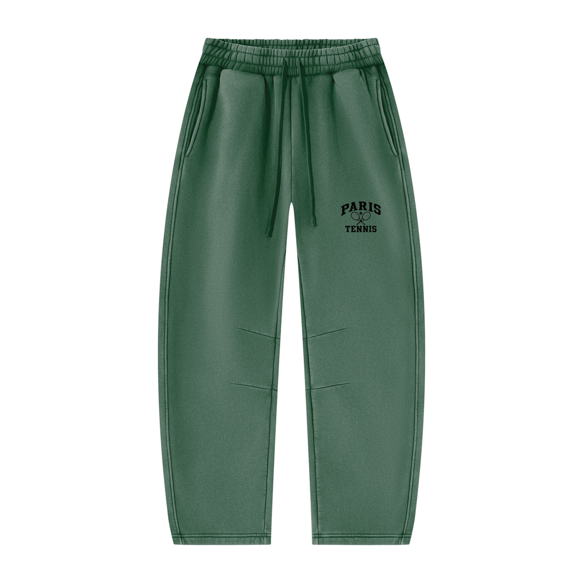 Vintage Wash Barrel Leg Fleece Sweatpants
