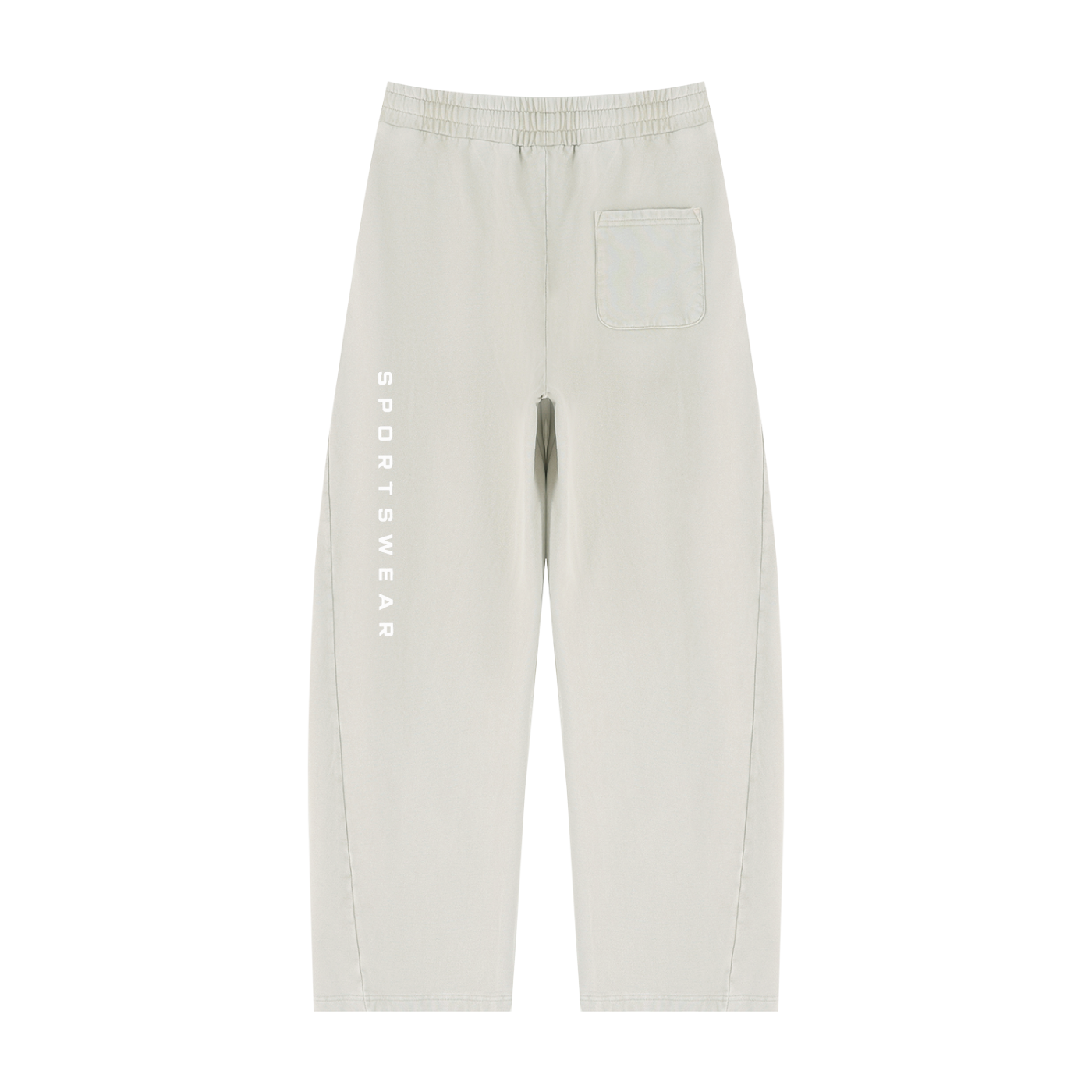 Unisex Mineral Wash Barrel Sweatpants