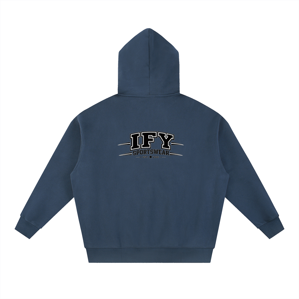 Stay Cozy and Stylish with Our Essential Oversized Fleece Hoodie