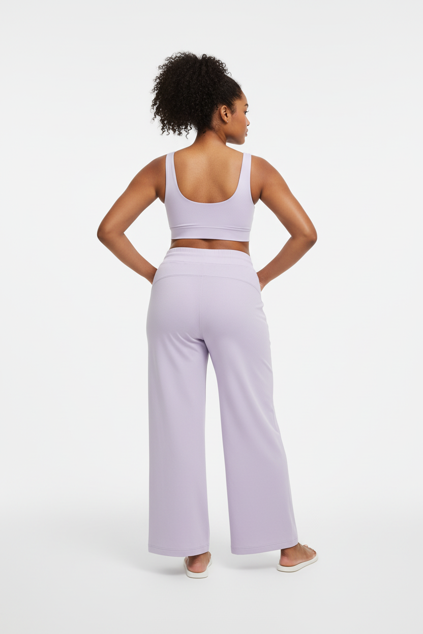 Women's Wide Leg Fleece Sweatpants