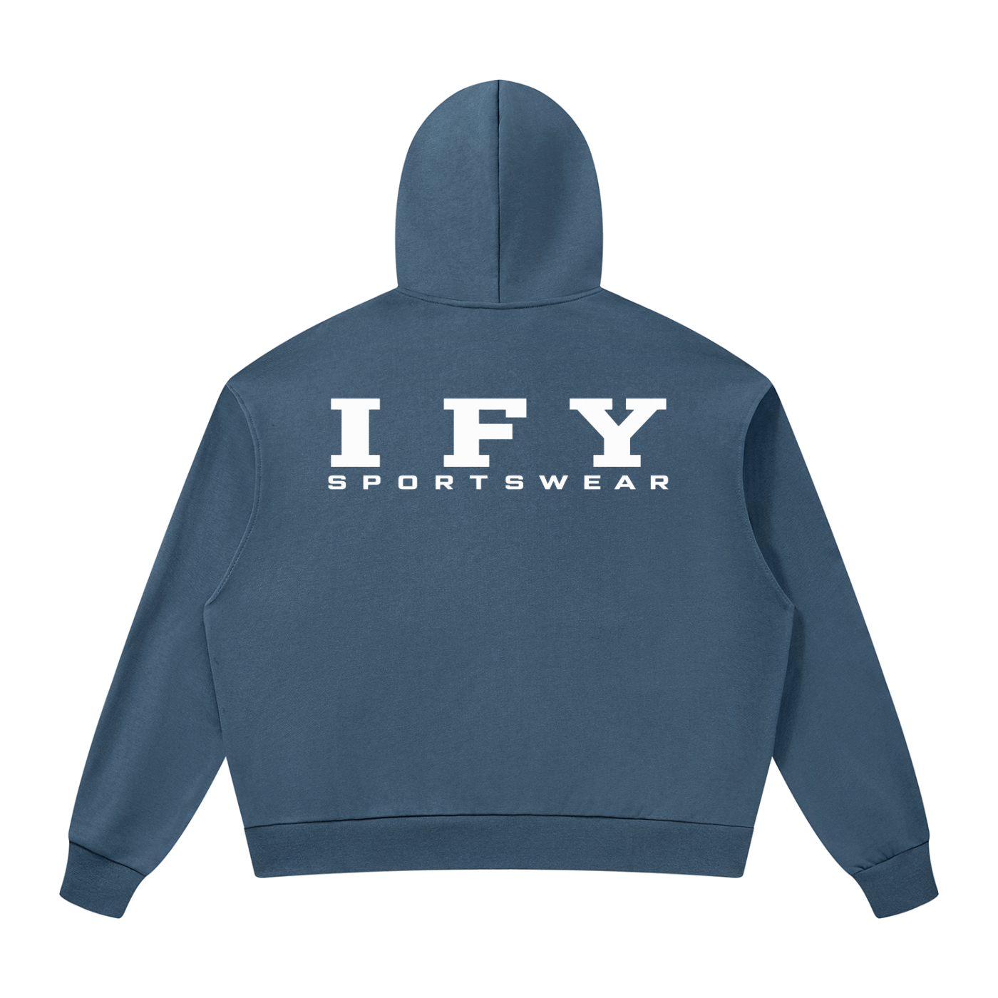 Unisex Drop Shoulder Full Zip Hoodie - Comfort Meets Style for Every Occasion
