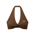 Elevate Your Workout with Our Women's Halter Sports Bra