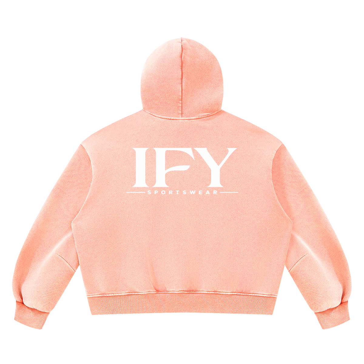 Unisex Vintage Wash Boxy Fleece Hoodie