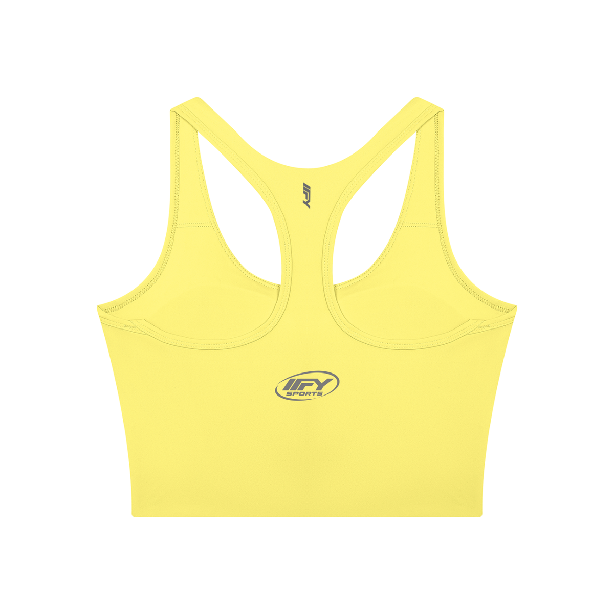 Mesh Panel Colour Block Yoga Crop Tank