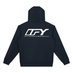 Unisex Drop Shoulder Full Zip Hoodie
