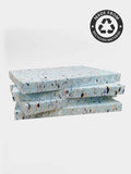 Yoga Studio 1'' Inch Chip Foam Half Yoga Block (4 Pack)