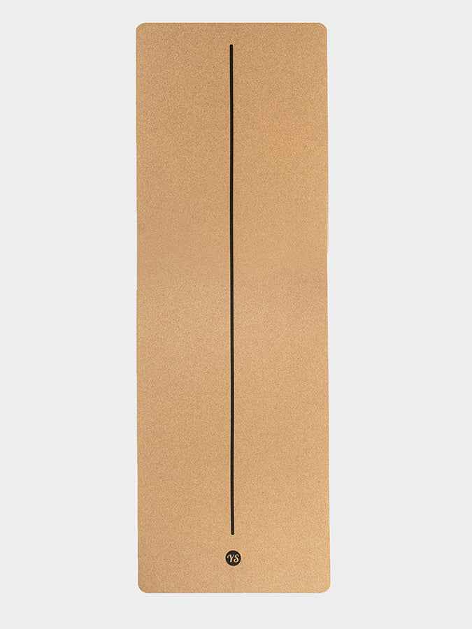 Yoga Studio Alignment Cork Yoga Mat 4mm