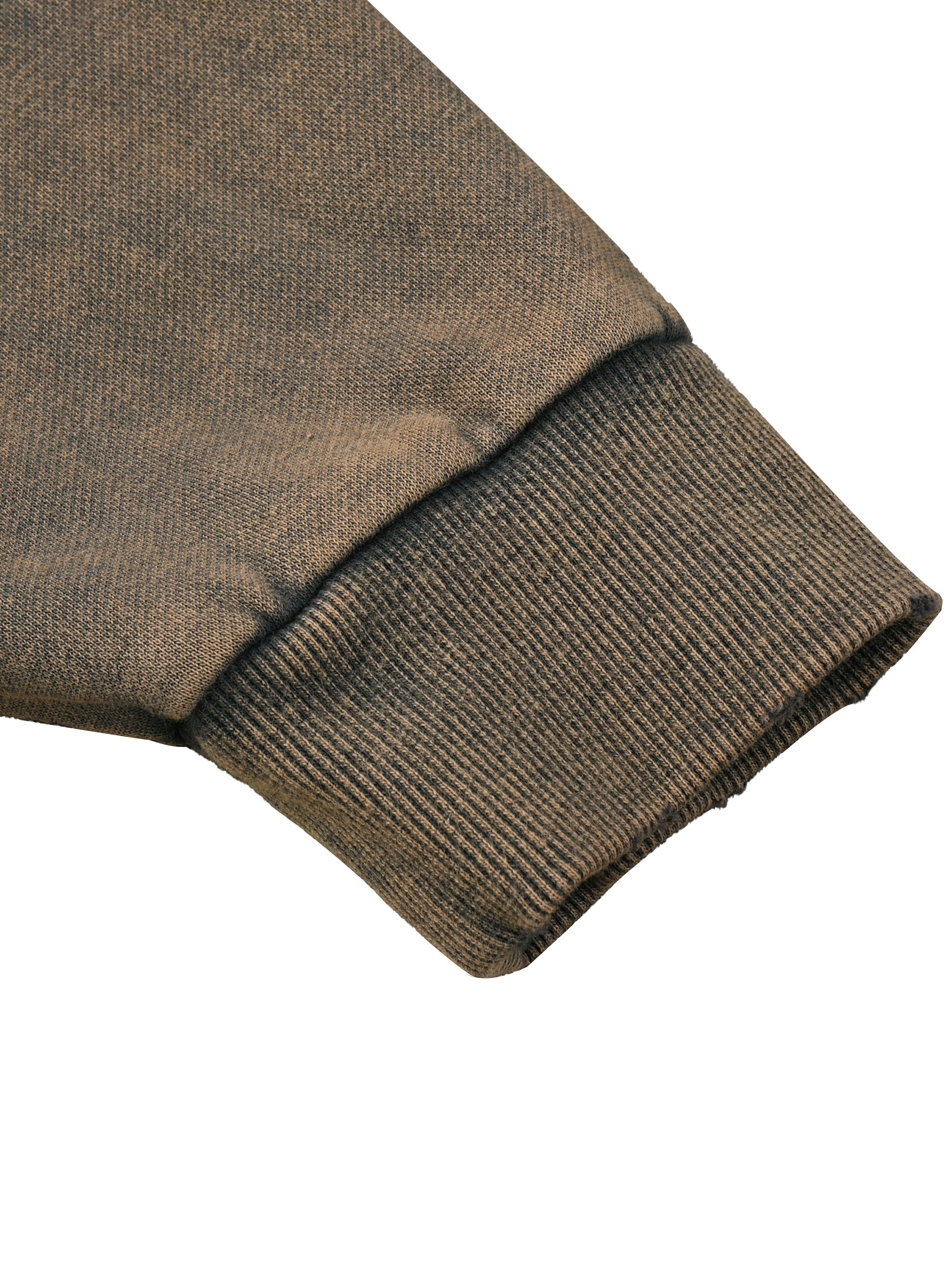 Vintage Washed Frayed-Hem Hoodie - Premium Fleece Gym Hoodie | BRACE