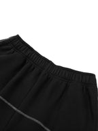 Contrast-Stitched Fleece Sweatpants - Premium Gym Joggers | BRACE