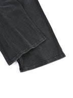 Snow Washed Sweatpants - Raw Edge Tape Detail Gym Joggers | BRACE