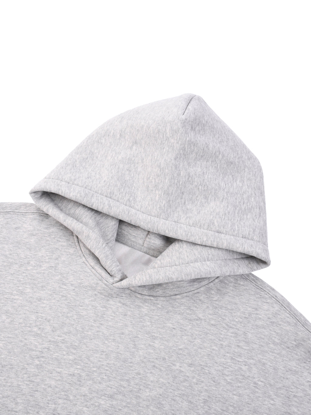 Oversized Boxy-Fit Fleece Hoodie
