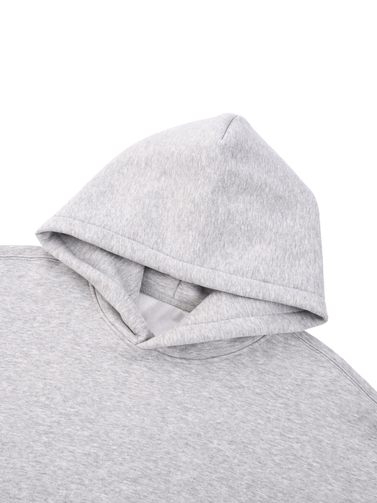 Oversized Boxy-Fit Fleece Hoodie