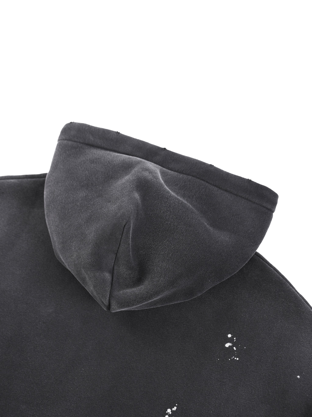 Vintage Washed Frayed Fleece Hoodie - Premium Gym Hoodie | BRACE