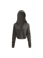 Vintage Washed Raw Edge Hoodie - Premium Fleece Gym Hoodie | BRACE
