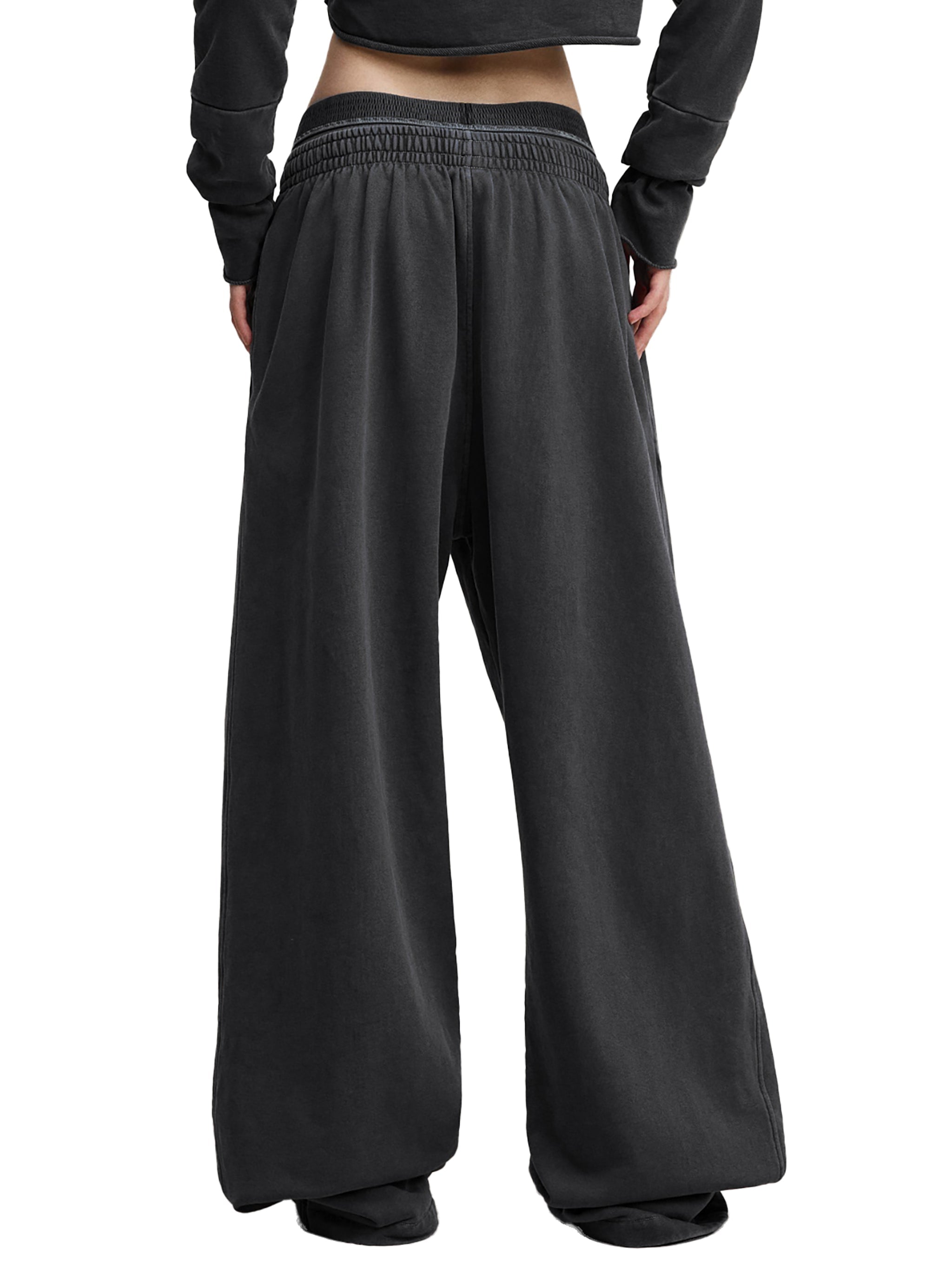 Vintage Washed Waist Pants - Premium Gym Sweatpants | BRACE