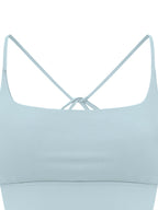 Strappy Criss Cross Yoga Sports Bra