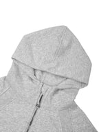 Cropped Zip Hoodie & Wide-Leg Fleece Set