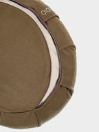 Yoga Studio European Organic Buckwheat Zafu Crescent Cushion