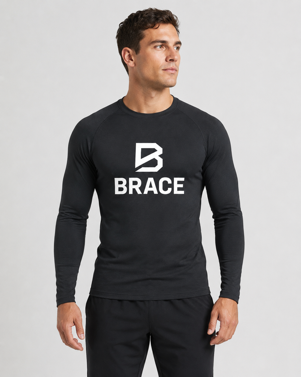 Long Sleeve Performance T-Shirt - Training Gym Tee | BRACE