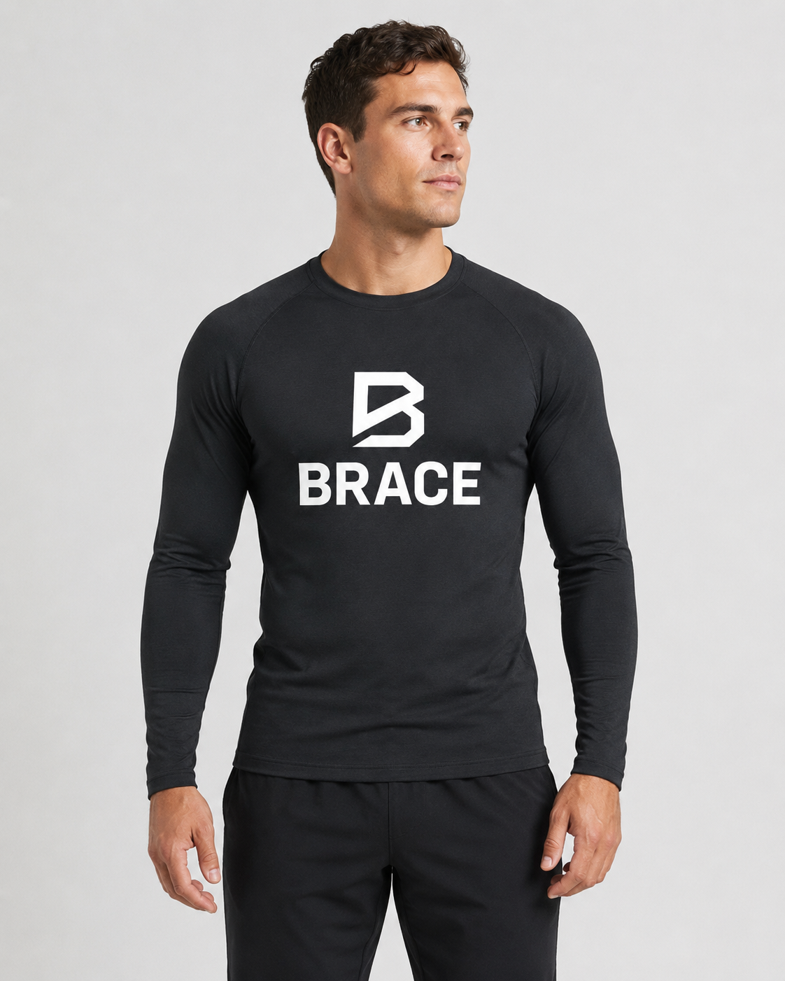 Long Sleeve Performance T-Shirt - Training Gym Tee | BRACE
