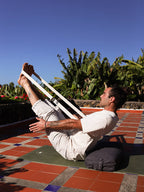 Yoga Studio GOTS Organic Cotton D-Ring 2.5m Yoga Belt Strap