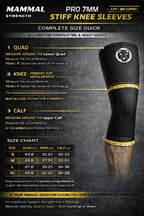 Mammal Stiff Knee Sleeves - PRO
