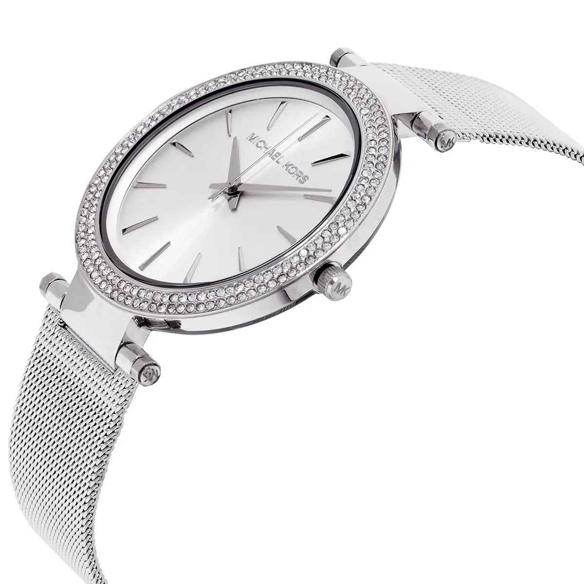 Michael Kors MK3367 Mini Darci Women's Silver Mesh Watch