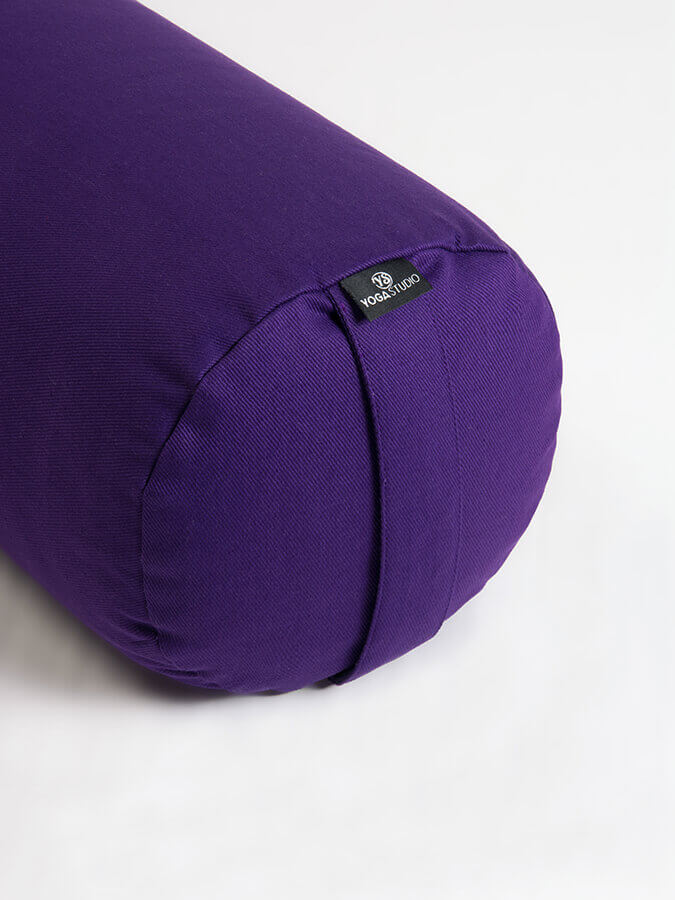 Yoga Studio Organic Cotton Buckwheat Lotus Meditation Bolster Cushion