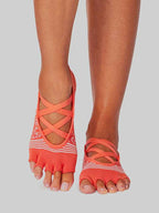 ToeSox Elle Tec Half Toe Women's Yoga Socks