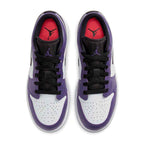 Jordan 1 Low 'Court Purple' GS