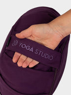 Yoga Studio European Organic Buckwheat Zafu Crescent Cushion