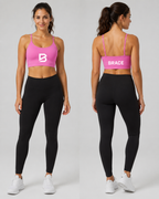 Spaghetti Strap Yoga Sports Bra