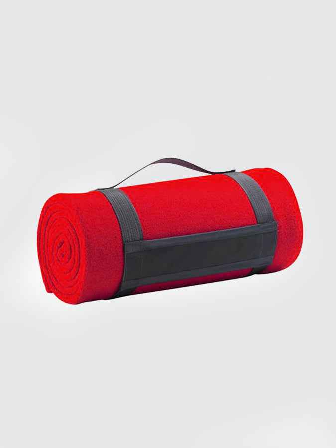 Yoga Studio Plaid Fleece Blanket