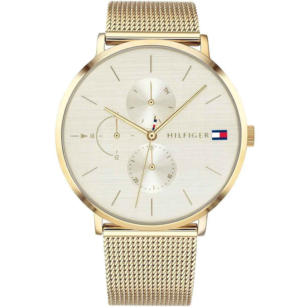 Tommy Hilfiger 1781943 Jenna Women's Gold Mesh Watch