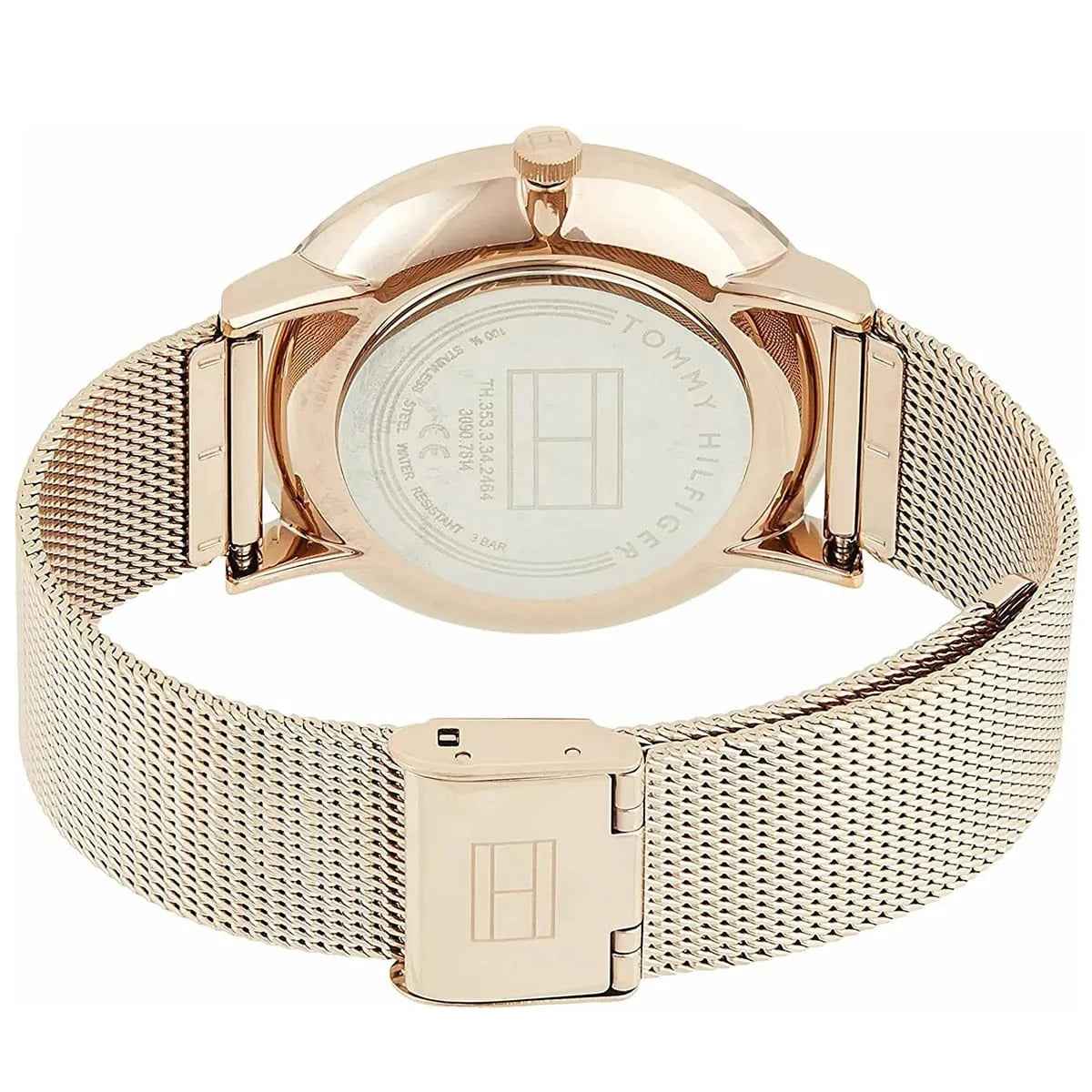 Tommy Hilfiger 1781944 Jenna Women's Rose Gold Mesh Watch
