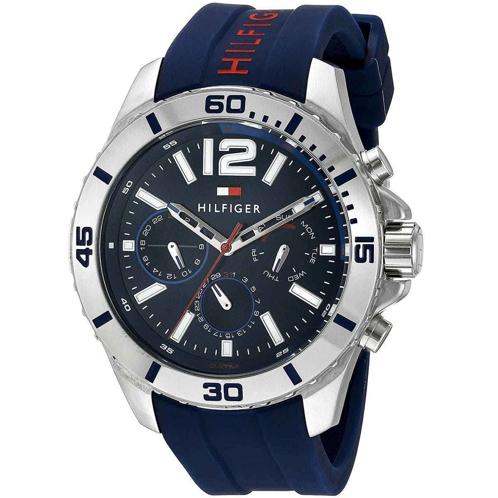 Tommy Hilfiger 1791142 Luke Men's Blue Silicone Watch