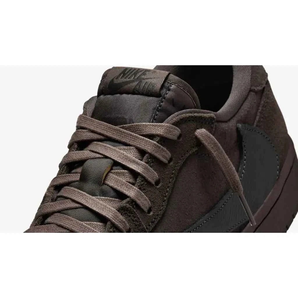 Air Jordan 1 Retro Low OG SP Travis Scott 'Velvet Brown'