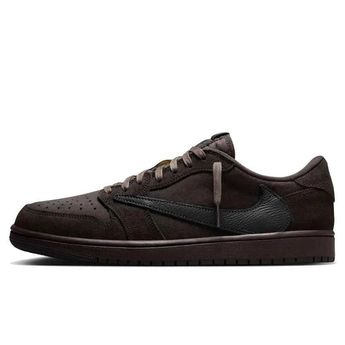 Air Jordan 1 Retro Low OG SP Travis Scott 'Velvet Brown'