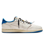 Air Jordan 1 Retro Low OG SP Travis Scott 'Fragment Sail Military Blue'