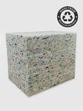 Yoga Studio 1'' Inch Chip Foam Half Yoga Block (10 Pack)