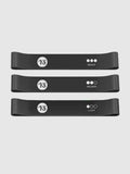 Yoga Studio Resistance Black Loop Bands - 3 Pack Inc Bag